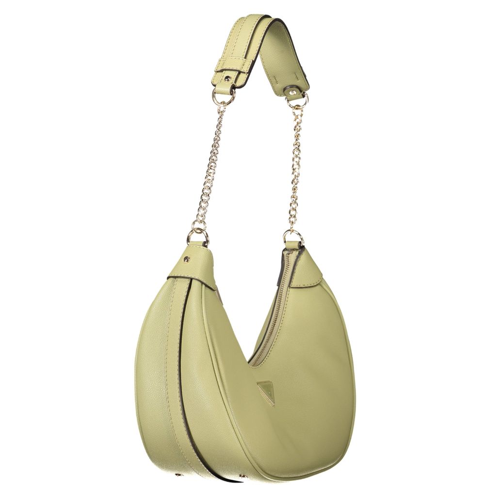 Verde Polyurethane Women Handbag