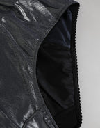 Gray Silk Stretch Slip Girdle Panty Underwear