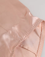 Pink Acetate High Waist Shorts Panty Underwear