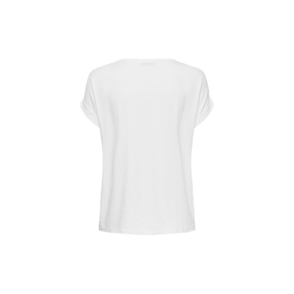 White Polyester T-Shirt