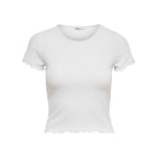 White Polyester T-Shirt