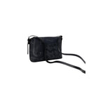 Black Polyester Handbag