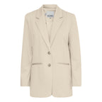 Beige Recycled Polyester Blazer