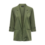 Green Viscose Blazer