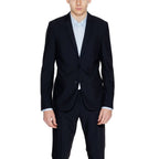 Black Polyester Blazer