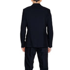 Black Polyester Blazer
