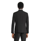 Black Polyester Blazer