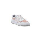 Pink Leather Sneakers