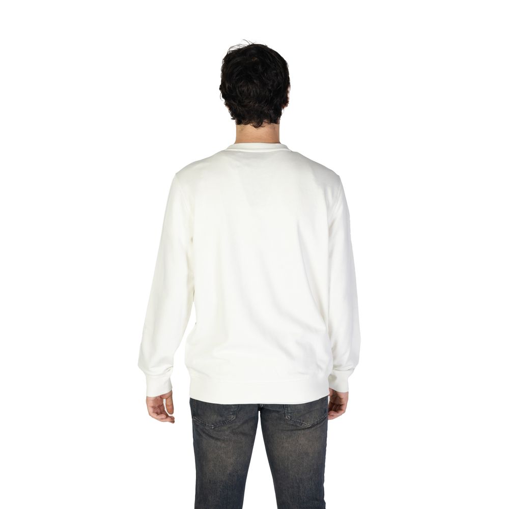 White Cotton Sweatshirt