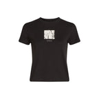 Black Recycled Cotton T-Shirt