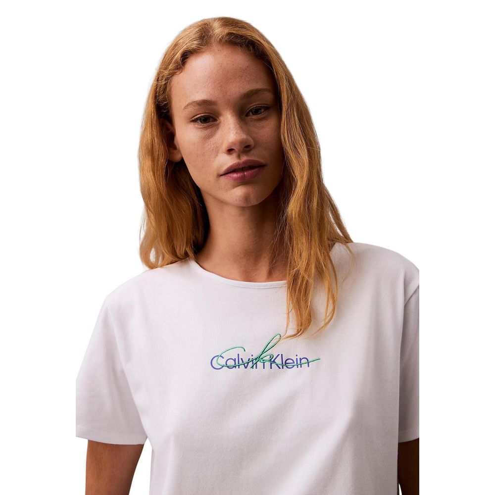 White Recycled Cotton T-Shirt