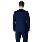 Blue Polyester Blazer