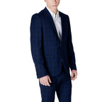 Blue Polyester Blazer
