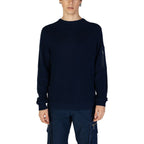 Blue Cotton Sweatshirt