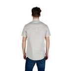 Cream Cotton Shortsleeve Shirt