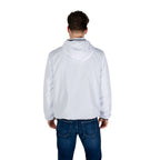 White Polyester Shell Jacket