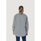 Blue Cotton Blouse
