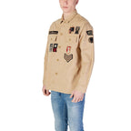Beige Denim Shirt