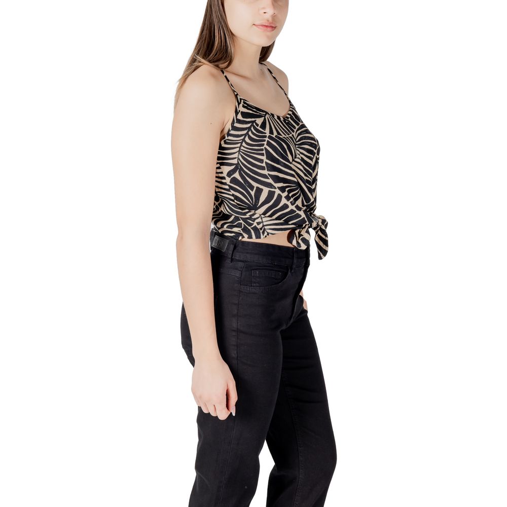 Black Viscose Tank Tops