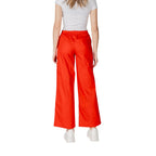 Multicolor Cotton Casual Pants