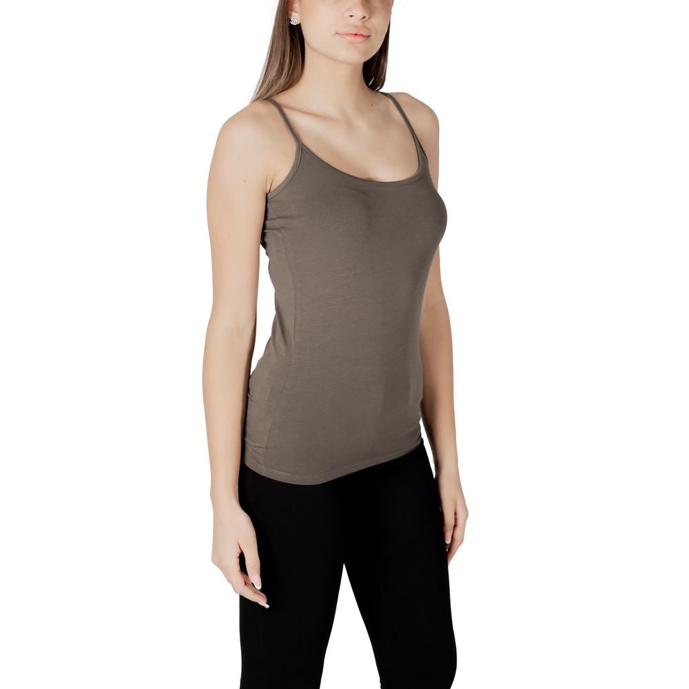 Green Cotton Tank Tops