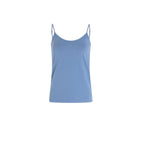Blue Cotton Tank Tops