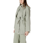Bicolor Cotton Parka
