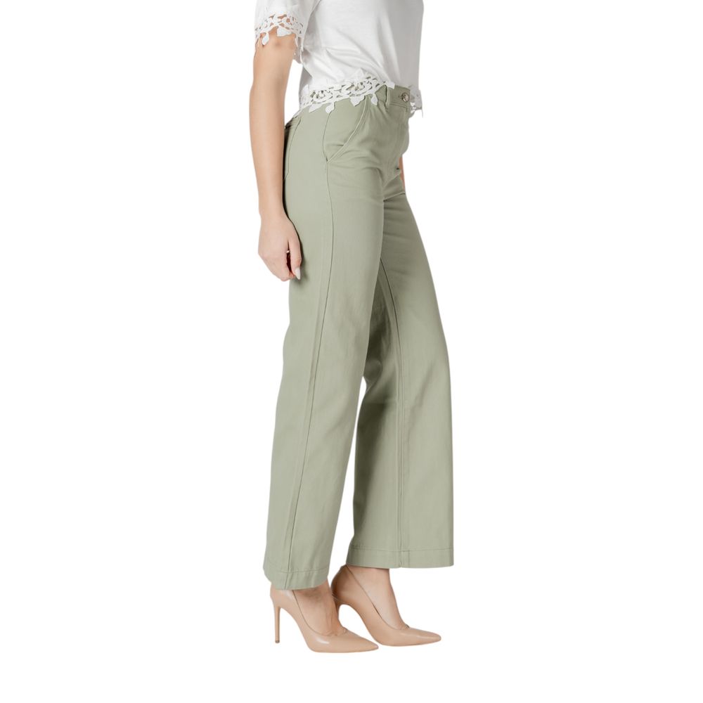 Bicolor Cotton Relaxed Fit Jeans