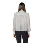 White Polyester Blouse