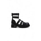 Black Leather Sandals