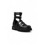Black Leather Sandals