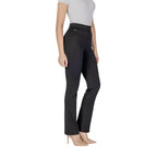 Black Viscose Skinny Pants