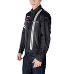 Black Polyamide Biker Jacket
