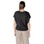 Black Cotton T-Shirt