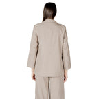 Beige Viscose Blazer