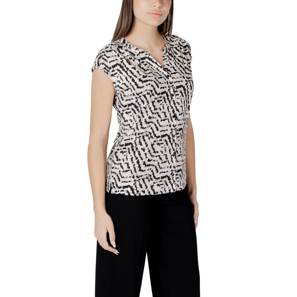 Cream Cotton T-Shirt