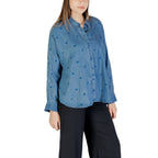 Blue Tencel Blouse