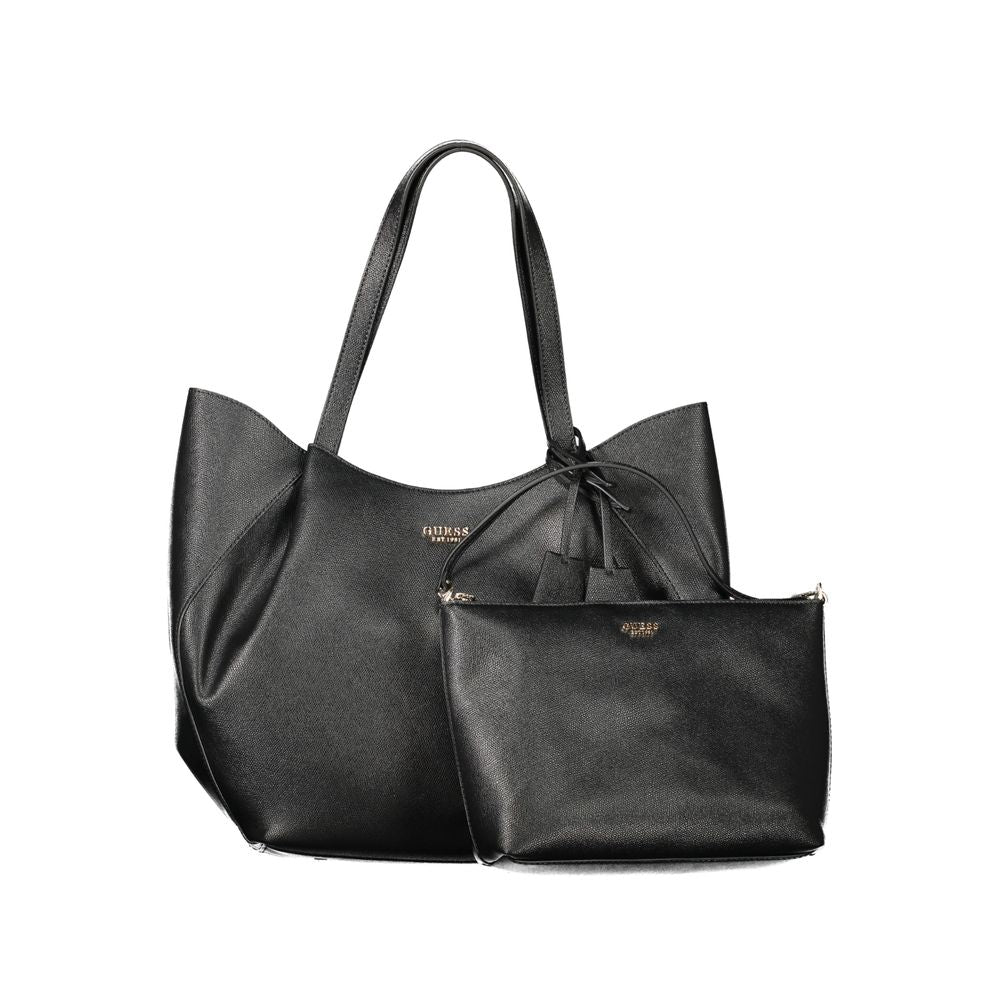 Nero Poliuretano Women Handbag
