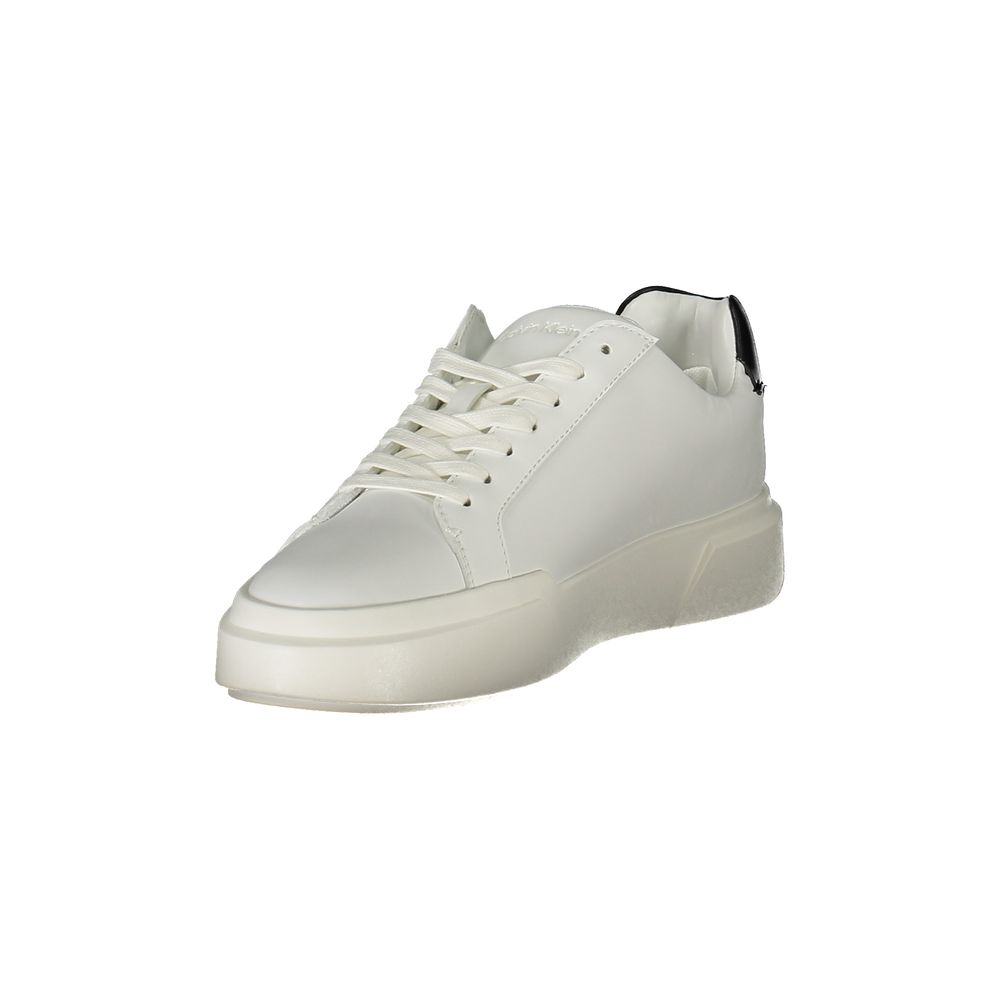 Bianco Polyurethane Women Sneaker