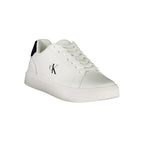 Bianco Polyurethane Men Sneaker