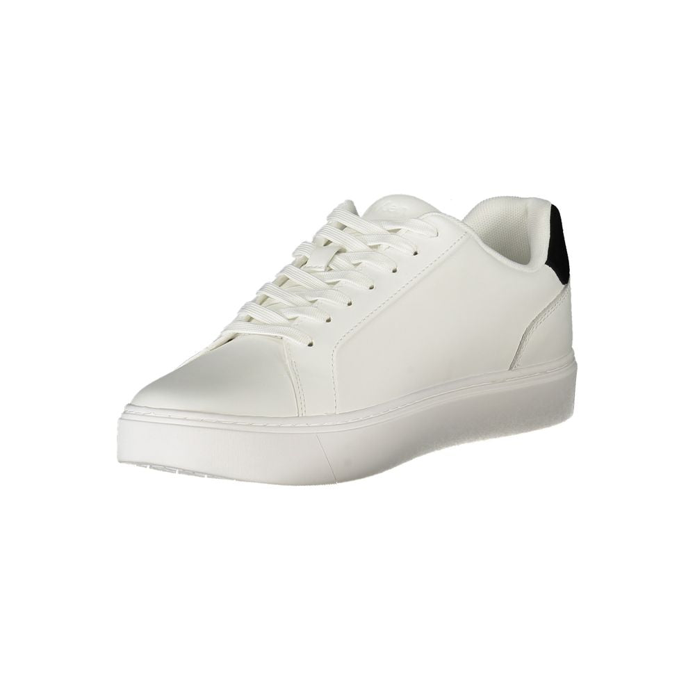Bianco Polyurethane Men Sneaker