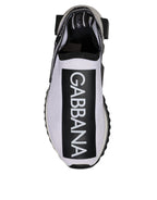 Black White Slip On Sorrento Sneakers Shoes