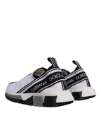 Black White Slip On Sorrento Sneakers Shoes