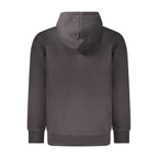 Black Cotton Men's Hoodie