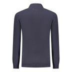 Blue Wool Men Sweater