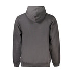 Black Cotton Men's Hoodie
