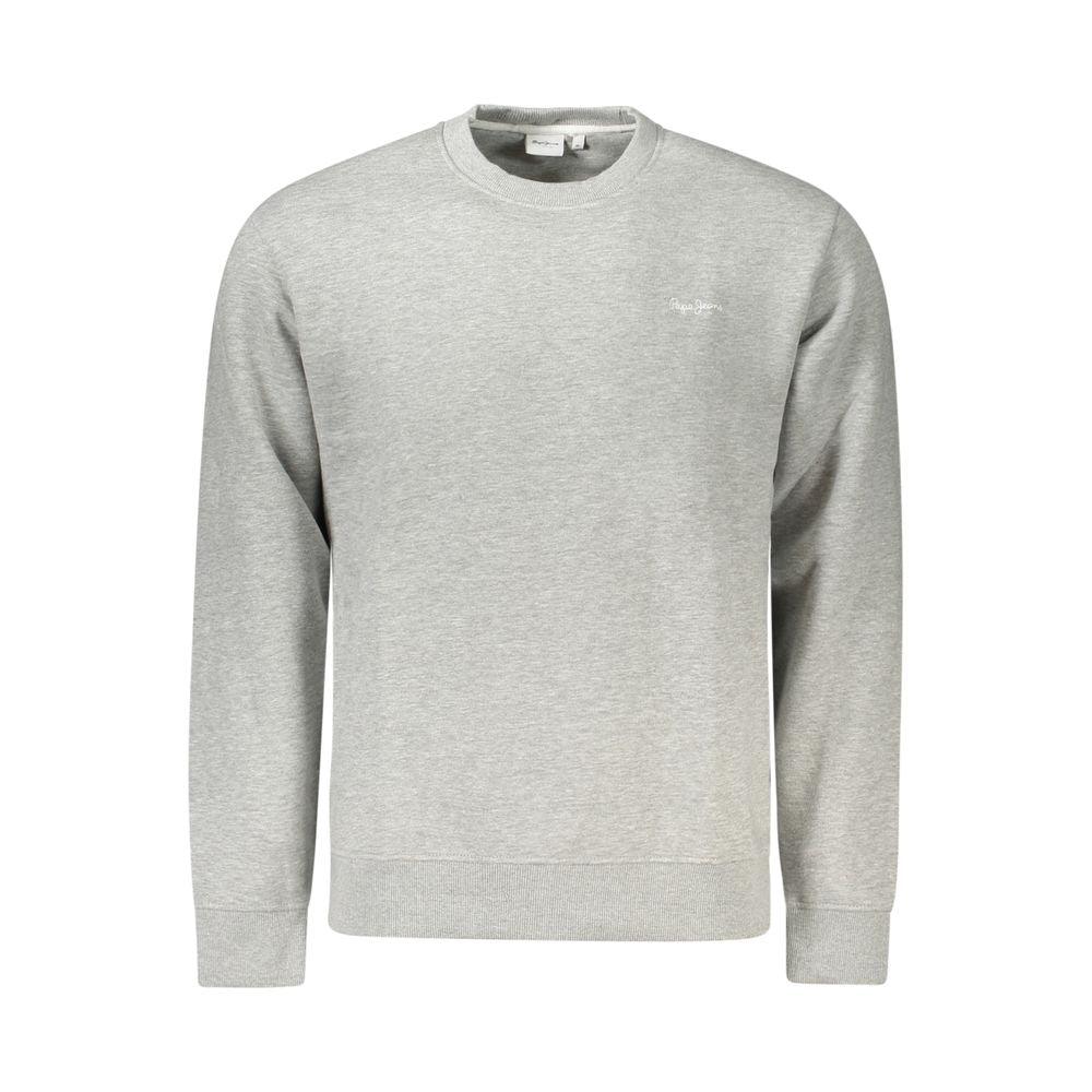 Gray Cotton Men's Sweatshirt
