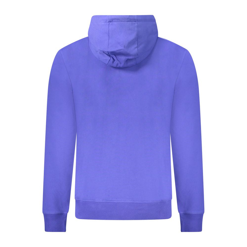 Blue Cotton Mens Sweatshirt