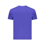 Blue Cotton Men's T-Shirt