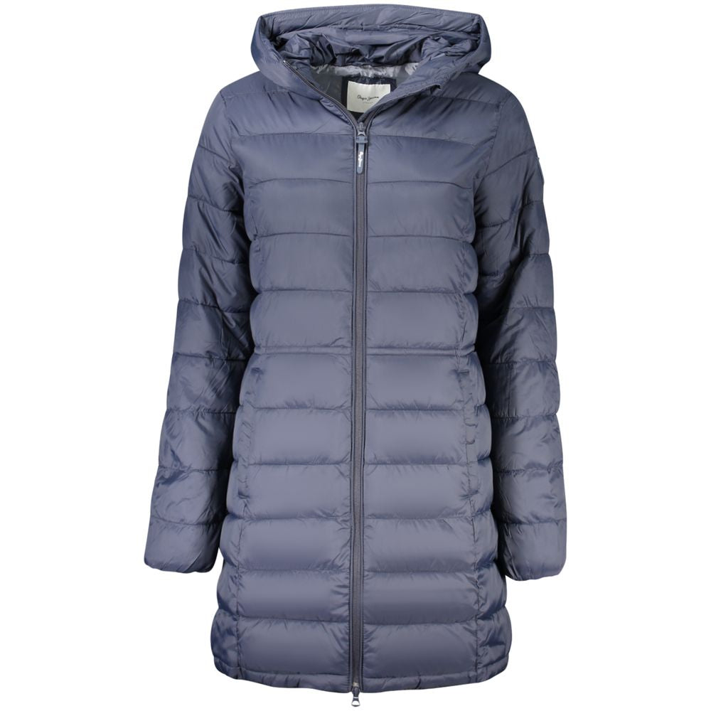 Blu Poliammide Women Jacket